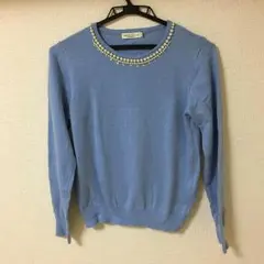 earth【ビジュー付き】トップス