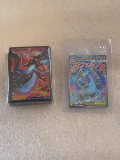 未開封2枚入り プロモカード メガリザードンxex 英語版 スリーブおまけ