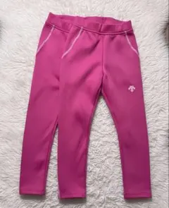 デサント　ピンク スリムフィット ジャージ 110cm 2枚セット