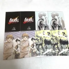 銀魂 吉原大炎上 映画 特典 坂田銀時 神楽 新八 土方 沖田 ポストカード