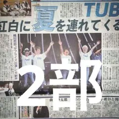 TUBE 11/28付スポニチ2部セット