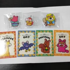 ギンビス たべっ子どうぶつ アクリルスタンド 3種セット　プラカードのサムネイル
