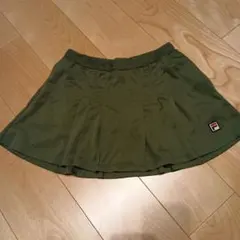 FILA テニススコート カーキ　Mサイズのサムネイル