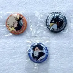 くら寿司 僕のヒーローアカデミア　缶バッジ　3点セット