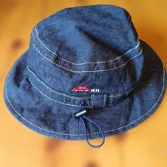 miki house 赤い車刺繍 帽子 Mサイズ