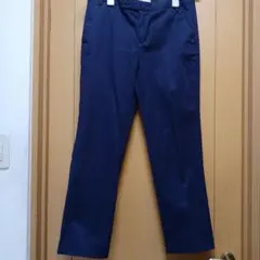GAP　シンプル　ネイビー　ストレートパンツ