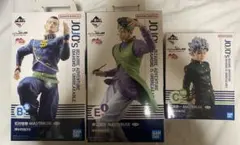 ジョジョの奇妙な冒険 4部 一番くじ 虹村億泰 岸辺露伴 広瀬康一 フィギュア