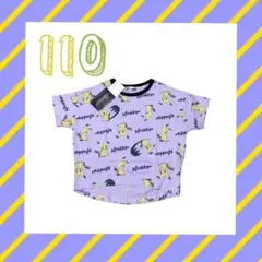 110⭐️新品タグ付 ポケモン ミミッキュ半袖/Tシャツ パープル 総柄