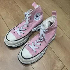 Converse ピンク ハイカットスニーカー