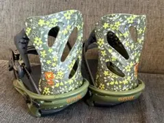 FLUX スノーボードビンディング GS オリーブグリーン