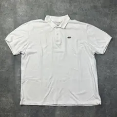 ラコステ LACOSTE L1212 半袖 ポロシャツ 白 FR5 XL相当のサムネイル