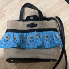 【完売品】しまむら ちはる アナと雪の女王 アナ かごバッグ 2way