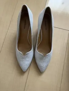 madras パンプス シルバー 24.5cm 箱あり 結婚式 パーティーのサムネイル