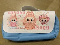 LABUBU 筆箱 ブルー