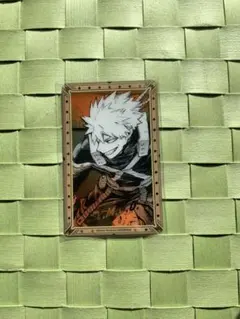 ヒロアカ原画展　箔押しクリアカードコレクション　ヒロアカ展　爆豪