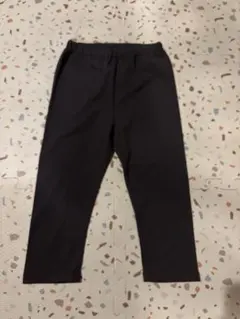 新品未使用　90cm チャイコグレーと黒の2点セット　薄手パンツ