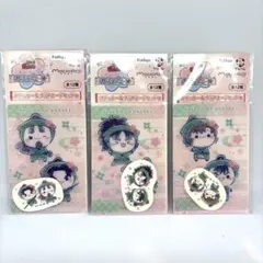 忍たま乱太郎　フリューくじ　ステッカー&クリアカードセット　六年生