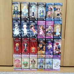 ワンピース ワールドコレクタブルフィギュア ワーコレ 24個セット
