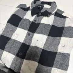 H&M リラックスフィット 長袖ネルシャツ M