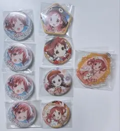 学マスー 花海咲季 缶バッジ アクキー 冠菊 キミとセミブルー DEBUT等