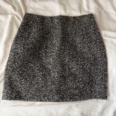 H&M ツイードミニスカート