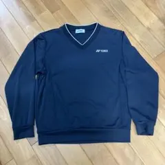YONEX ブラックVネック テニスウェア S