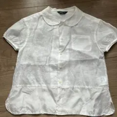 COMME CA ISM 半袖シャツ ホワイト