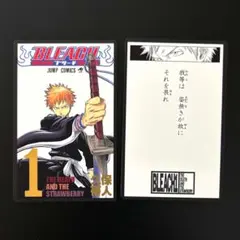 BLEACH ブリーチ 巻頭歌骨牌 1巻 黒崎一護 かるた