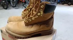 Timberland 6インチ ブーツ イエローヌバック 25cm