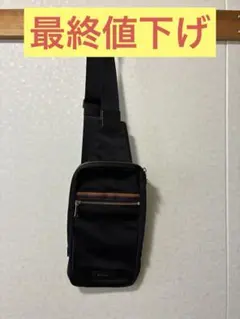 【6/14まで値下げ】Paul Smith 黒 ショルダーバッグ ストライプのサムネイル