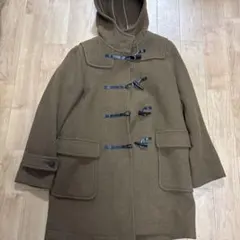 無印良品 ダッフルコート ブラウン