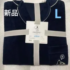 新品　エアリズム　パジャマ　L 紺　スヌーピー　PEANUTS ユニクロのサムネイル