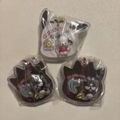 サンリオキャラクターズパッケージチャーム 食玩 ポチャッコ バツ丸 2個