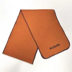 コロンビア　フリース　マフラー　オレンジ