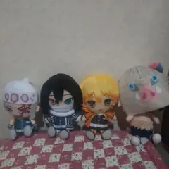 鬼滅の刃 ぬいぐるみ 4体セット