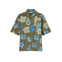 M UNIQLO MARNI オープンカラーオーバーサイズシャツ アロハ シャツ