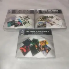 ３サウンズ、H・パーラン、D・ブルーベック　中古4枚組CD　3セットまとめ売り