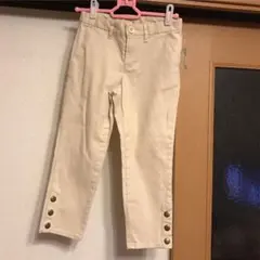 GAP 新品タグ付 クロップドパンツ140