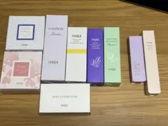 HABA スキンケアセット 石鹸 ローション 美容液 ヘアオイルのサムネイル