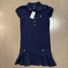 LACOSTE ILLIT バックプリント ミニ ポロドレス 34 ネイビー - メルカリ