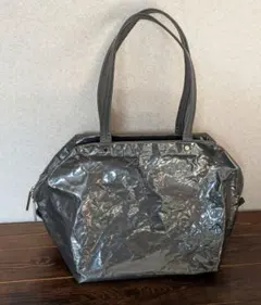 美品☆LeSportsac ・Atelier MARCHE BAG・シルバーラメ - メルカリ