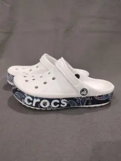 クロックス サンダル バヤバンド CROCS ホワイト 24cm