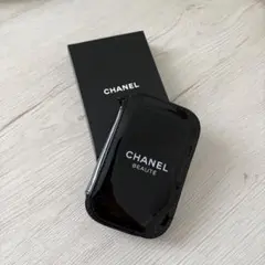 CHANEL シャネルノベルティ ネイルケアセット ポーチ 非売品 黒 ブラックのサムネイル