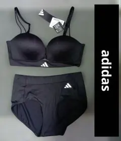 adidas　ノンワイヤーブラジャー（L）＋ハーフショーツ（L）のサムネイル