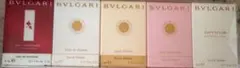 BVLGARI 香水 ミニボトル 5本セット　新品・未使用のサムネイル
