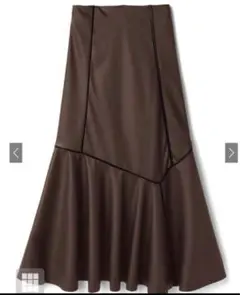 GRL♡新品未使用♡レザーパイピングマーメイドタイトスカート