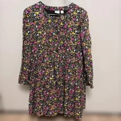 GAP KIDS 花柄 長袖ワンピース Sサイズ（120cm）