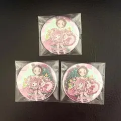 メダリストサンリオコラボ　結束いのり＆マイメロディ缶バッチ　3個セット メダリストサンリオコラボ 結束いのり＆マイメロディ缶バッチ 3個