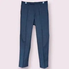 GERMANO per BEAMS F ミニチェックウールスラックス 46のサムネイル