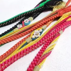 ハ*♡様 (0534)帯締め 3点 まとめ売り 振袖用 着物 和装 小物